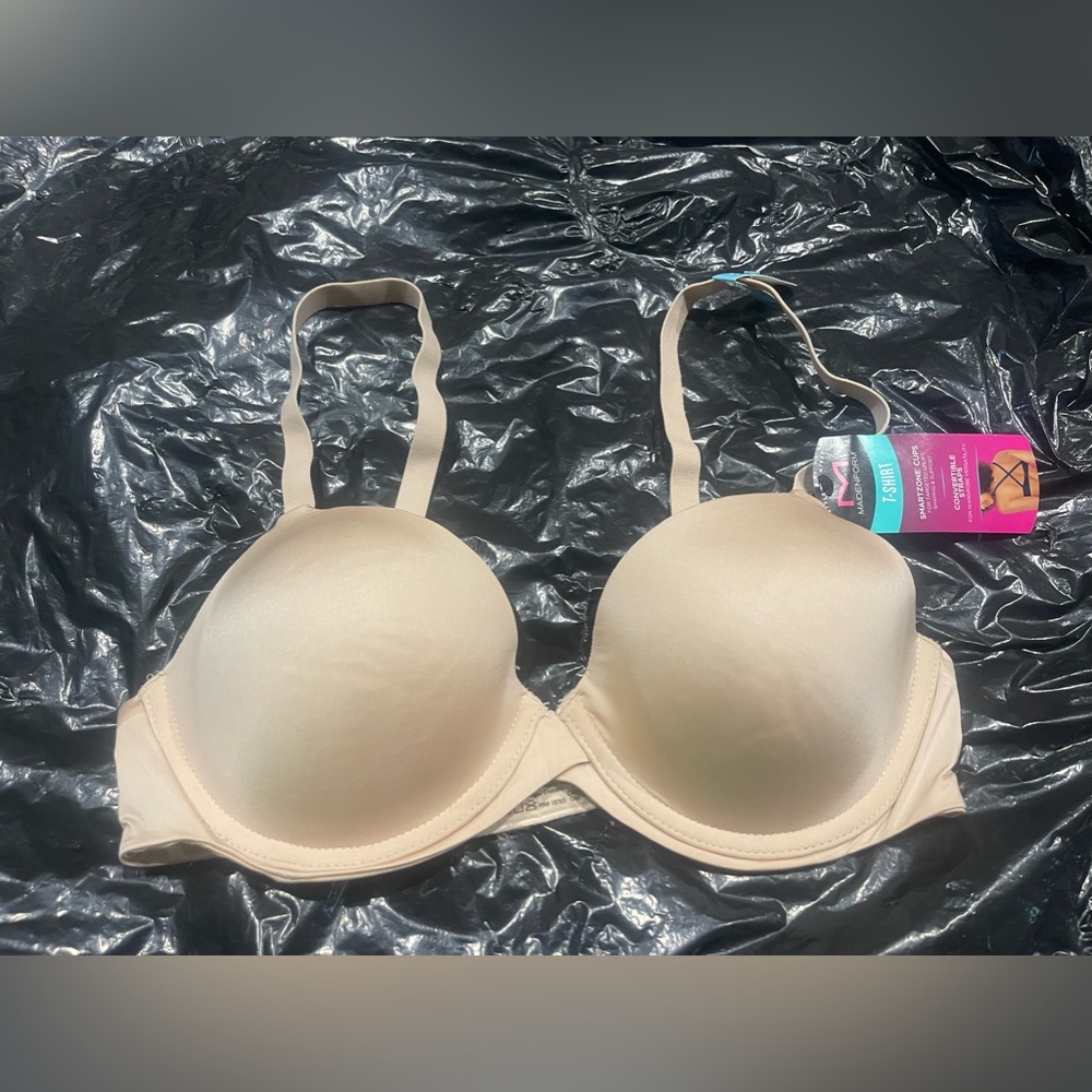 ✨Maidenform Underwire T-Shirt Bra Convertible Straps Size 34D NEW!! Black✨